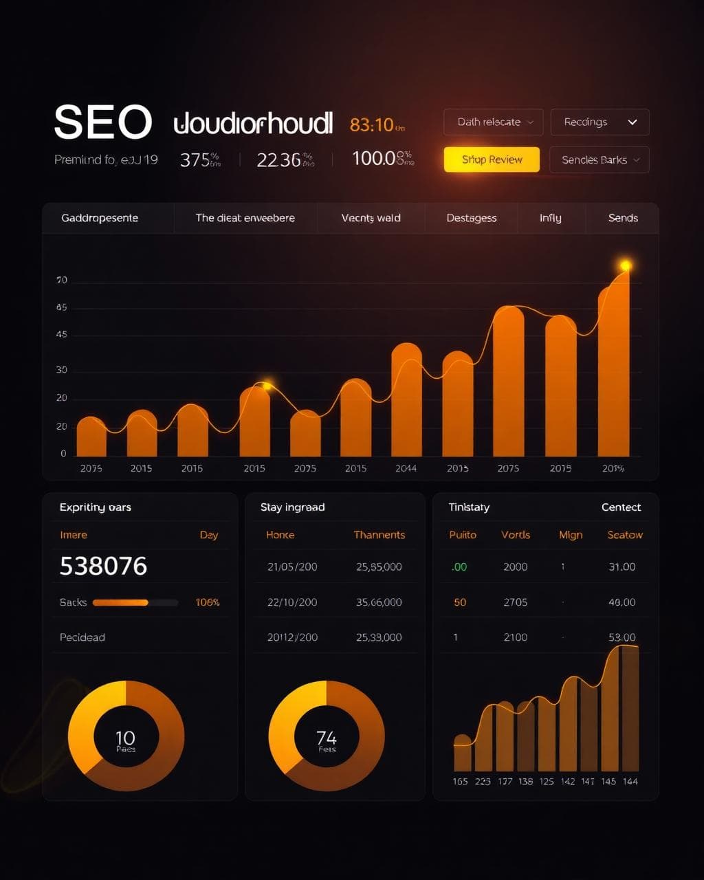 SEO Growth Campaign — Marketing project by InoCreators